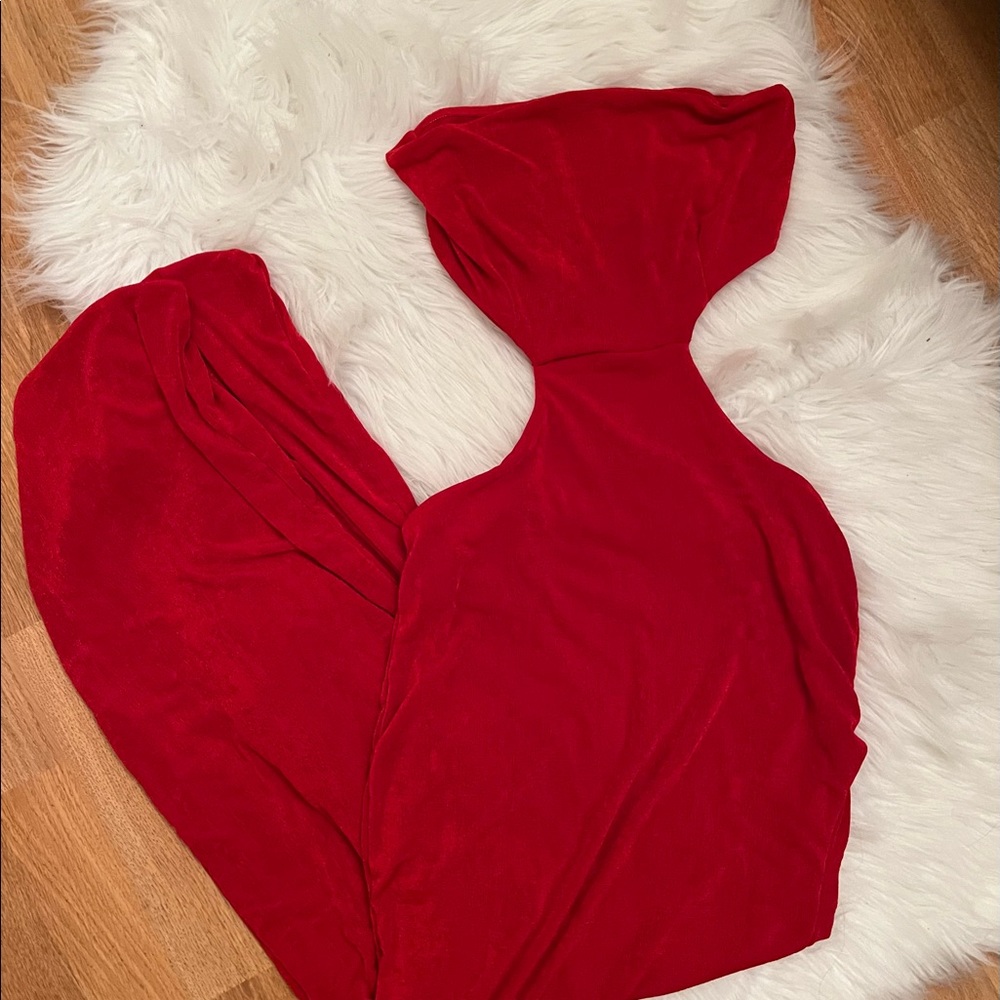 cut out maxi dress
